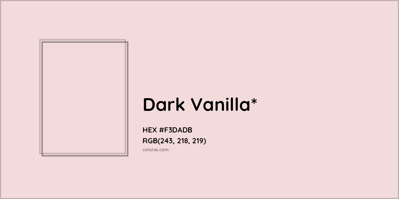 HEX #F3DADB Color Name, Color Code, Palettes, Similar Paints, Images