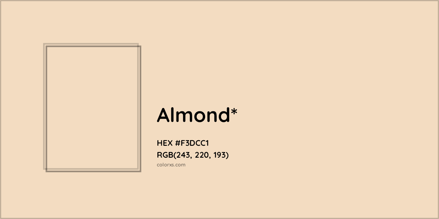 HEX #F3DCC1 Color Name, Color Code, Palettes, Similar Paints, Images
