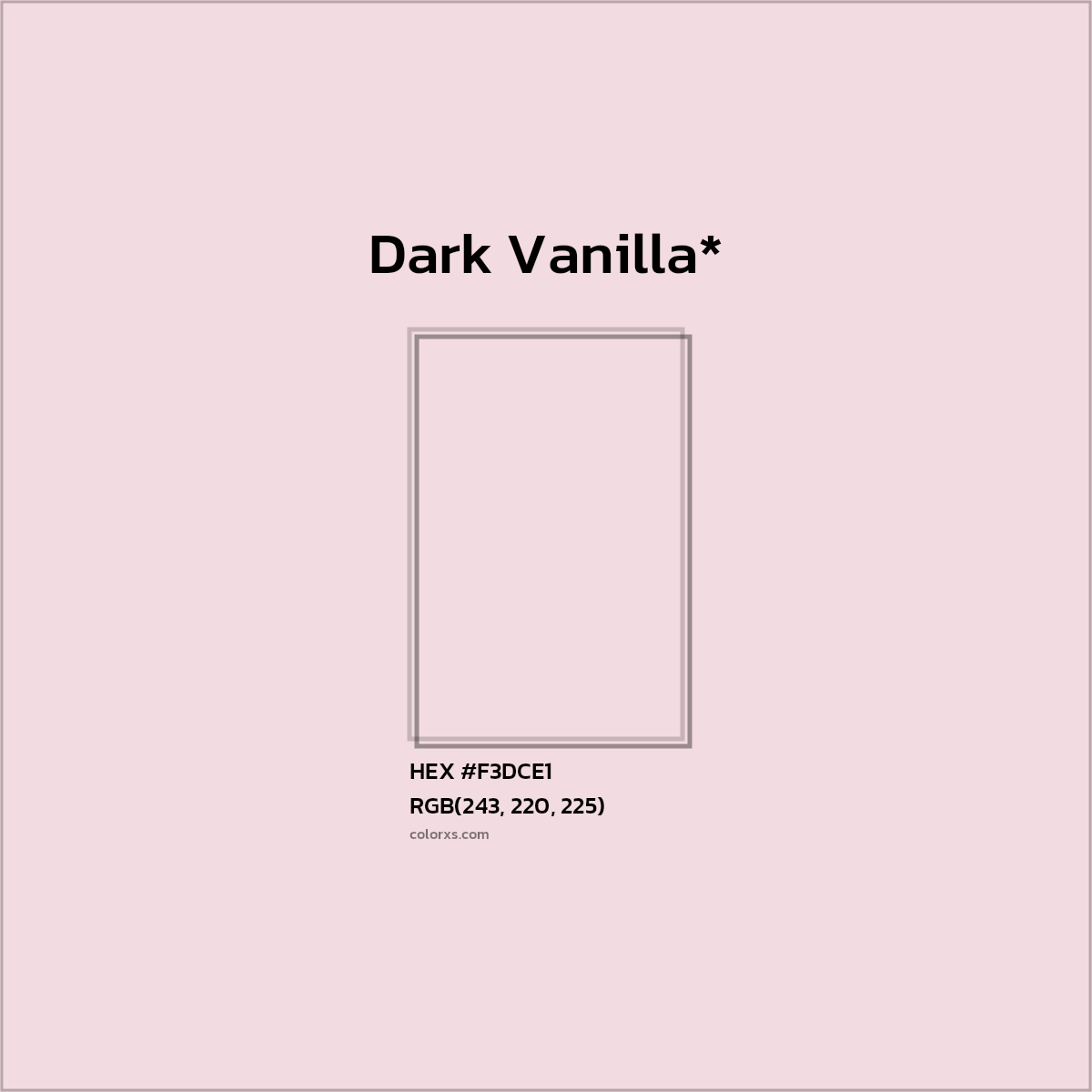 HEX #F3DCE1 Color Name, Color Code, Palettes, Similar Paints, Images