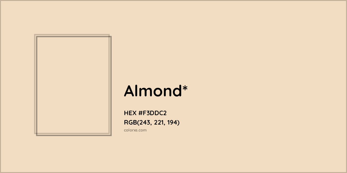 HEX #F3DDC2 Color Name, Color Code, Palettes, Similar Paints, Images