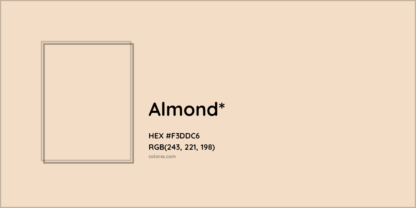 HEX #F3DDC6 Color Name, Color Code, Palettes, Similar Paints, Images