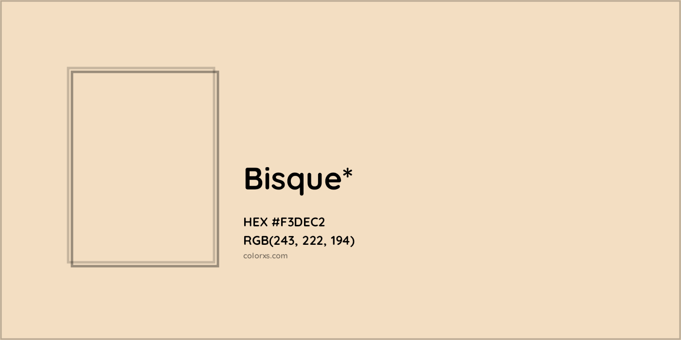 HEX #F3DEC2 Color Name, Color Code, Palettes, Similar Paints, Images