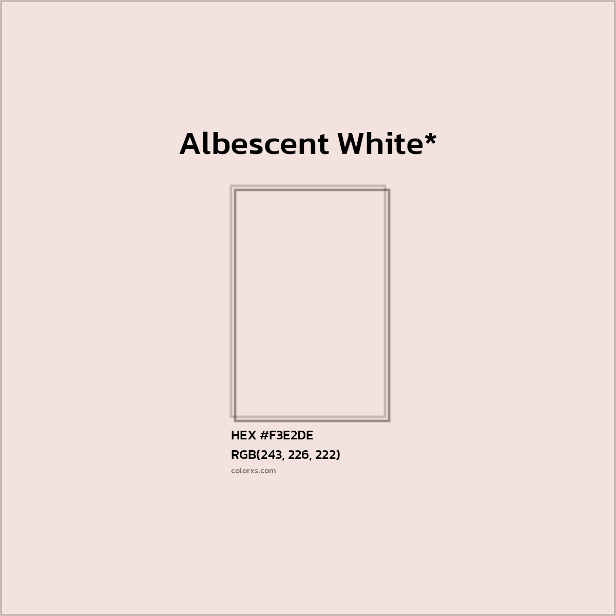 HEX #F3E2DE Color Name, Color Code, Palettes, Similar Paints, Images
