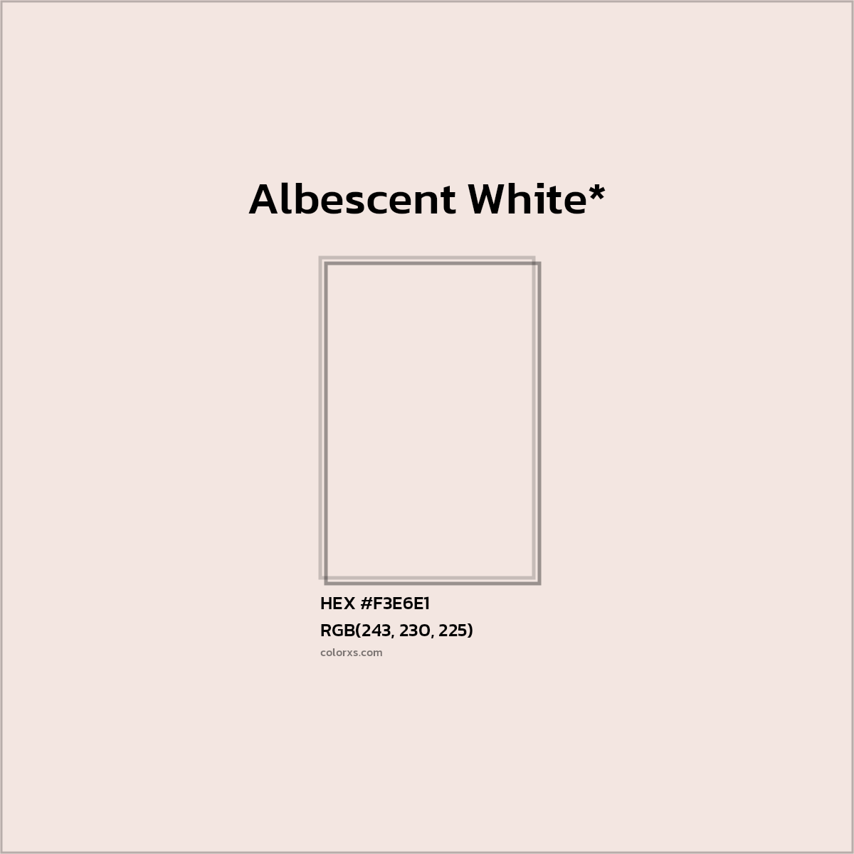HEX #F3E6E1 Color Name, Color Code, Palettes, Similar Paints, Images