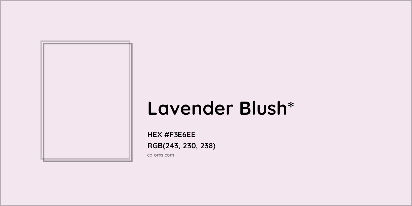 HEX #F3E6EE Color Name, Color Code, Palettes, Similar Paints, Images