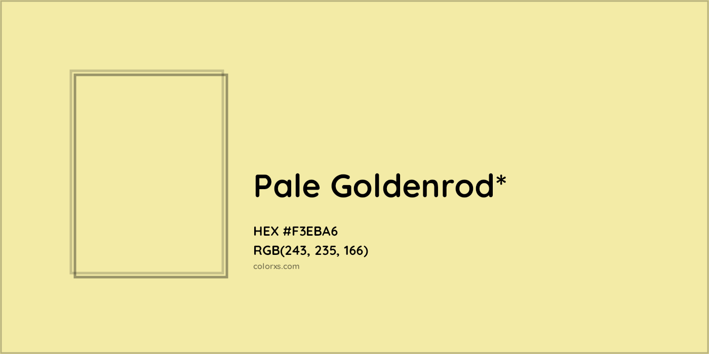 HEX #F3EBA6 Color Name, Color Code, Palettes, Similar Paints, Images