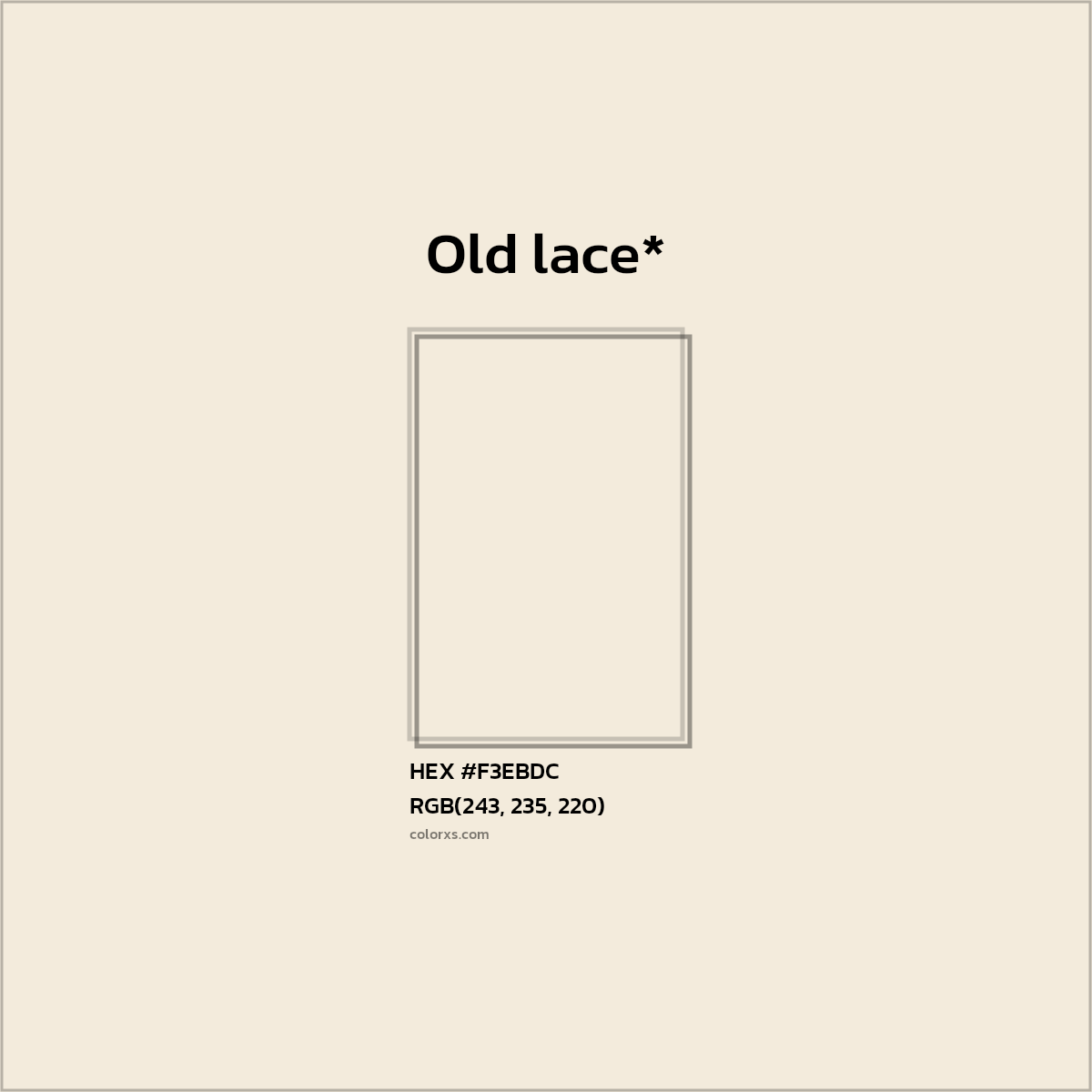 HEX #F3EBDC Color Name, Color Code, Palettes, Similar Paints, Images