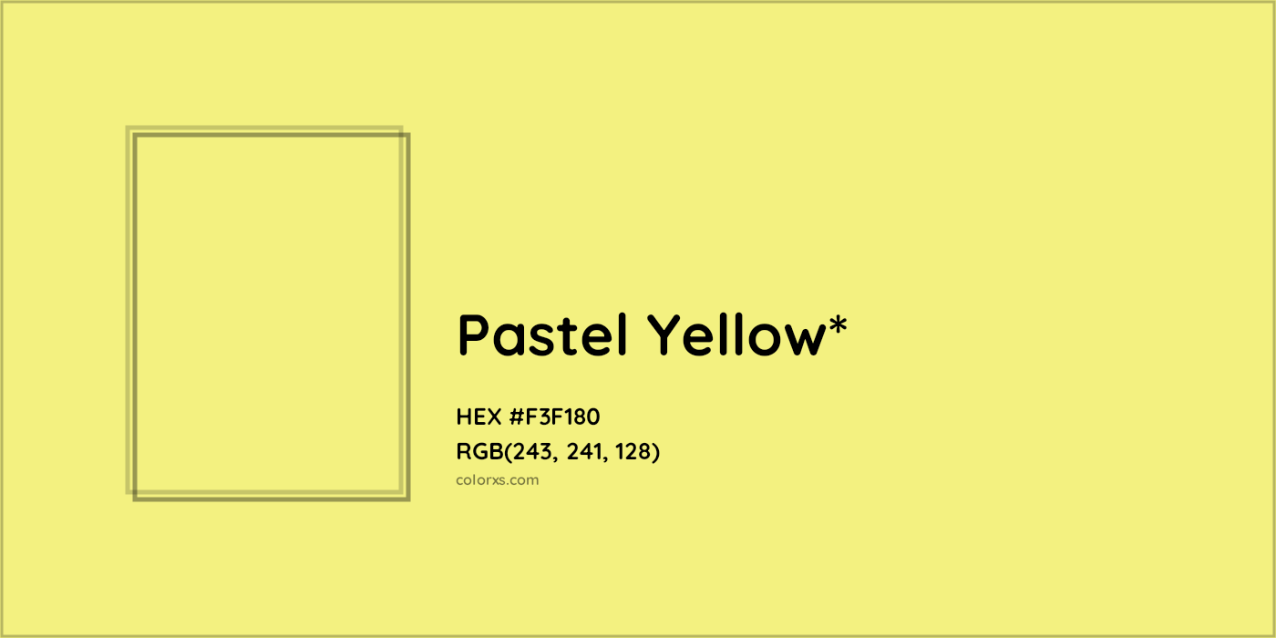 HEX #F3F180 Color Name, Color Code, Palettes, Similar Paints, Images
