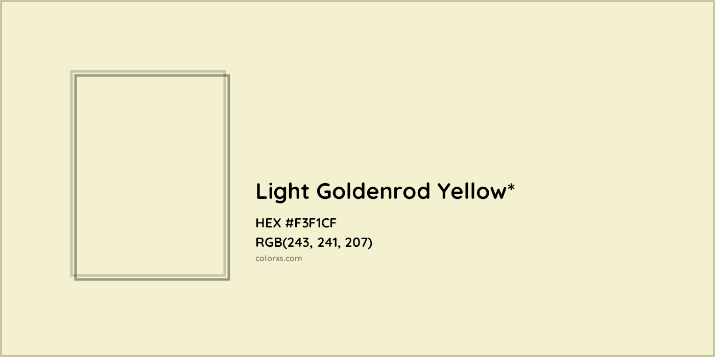 HEX #F3F1CF Color Name, Color Code, Palettes, Similar Paints, Images