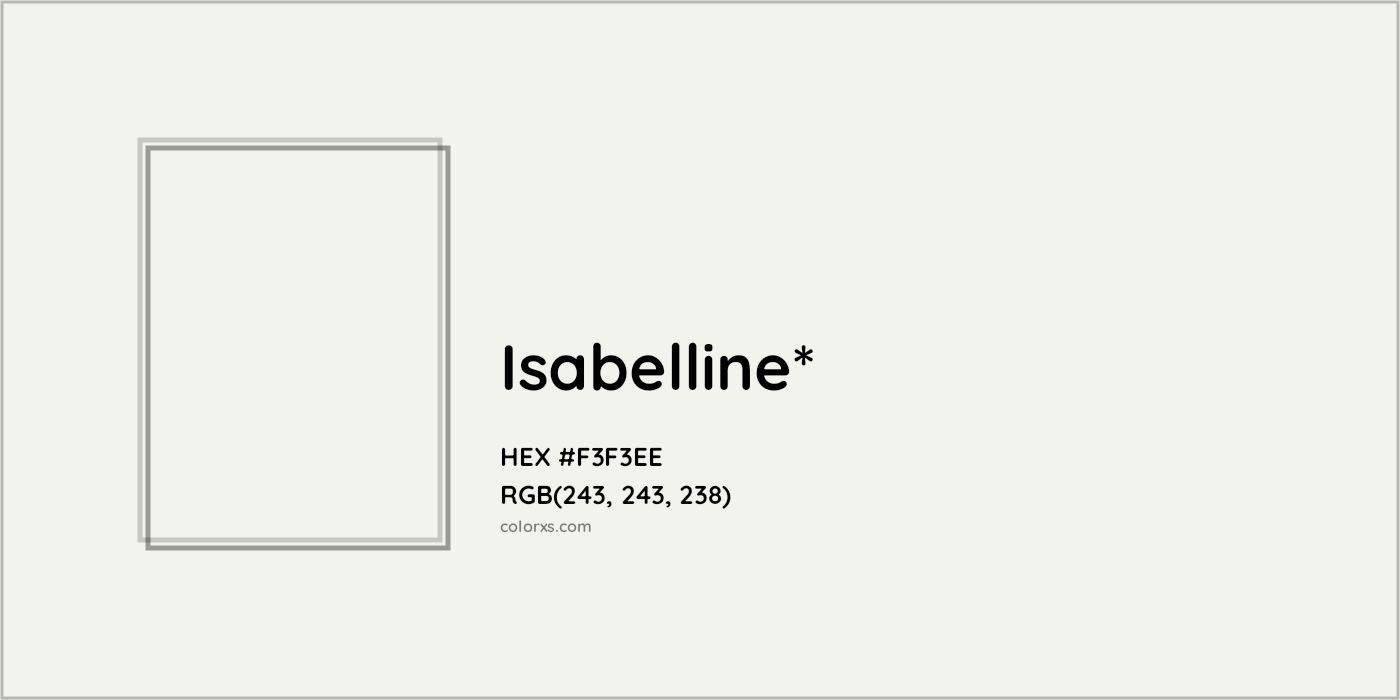 HEX #F3F3EE Color Name, Color Code, Palettes, Similar Paints, Images
