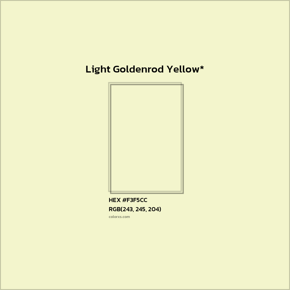 HEX #F3F5CC Color Name, Color Code, Palettes, Similar Paints, Images