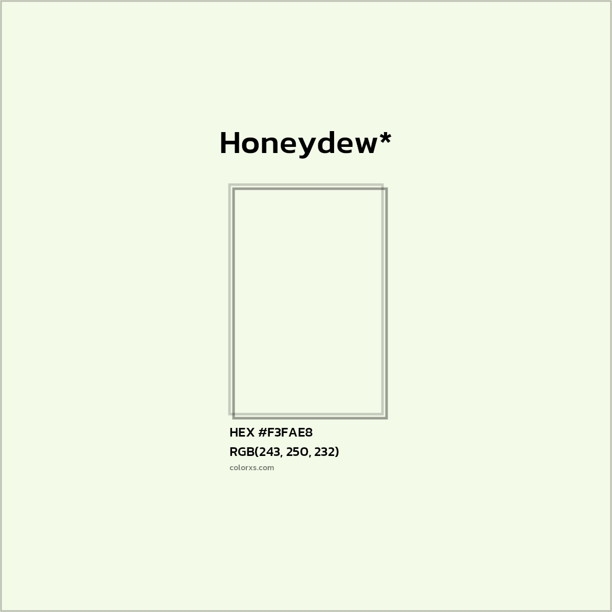 HEX #F3FAE8 Color Name, Color Code, Palettes, Similar Paints, Images