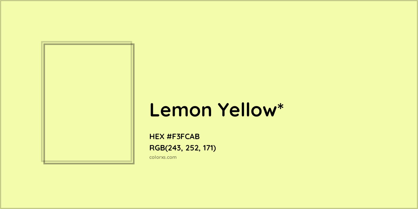 HEX #F3FCAB Color Name, Color Code, Palettes, Similar Paints, Images