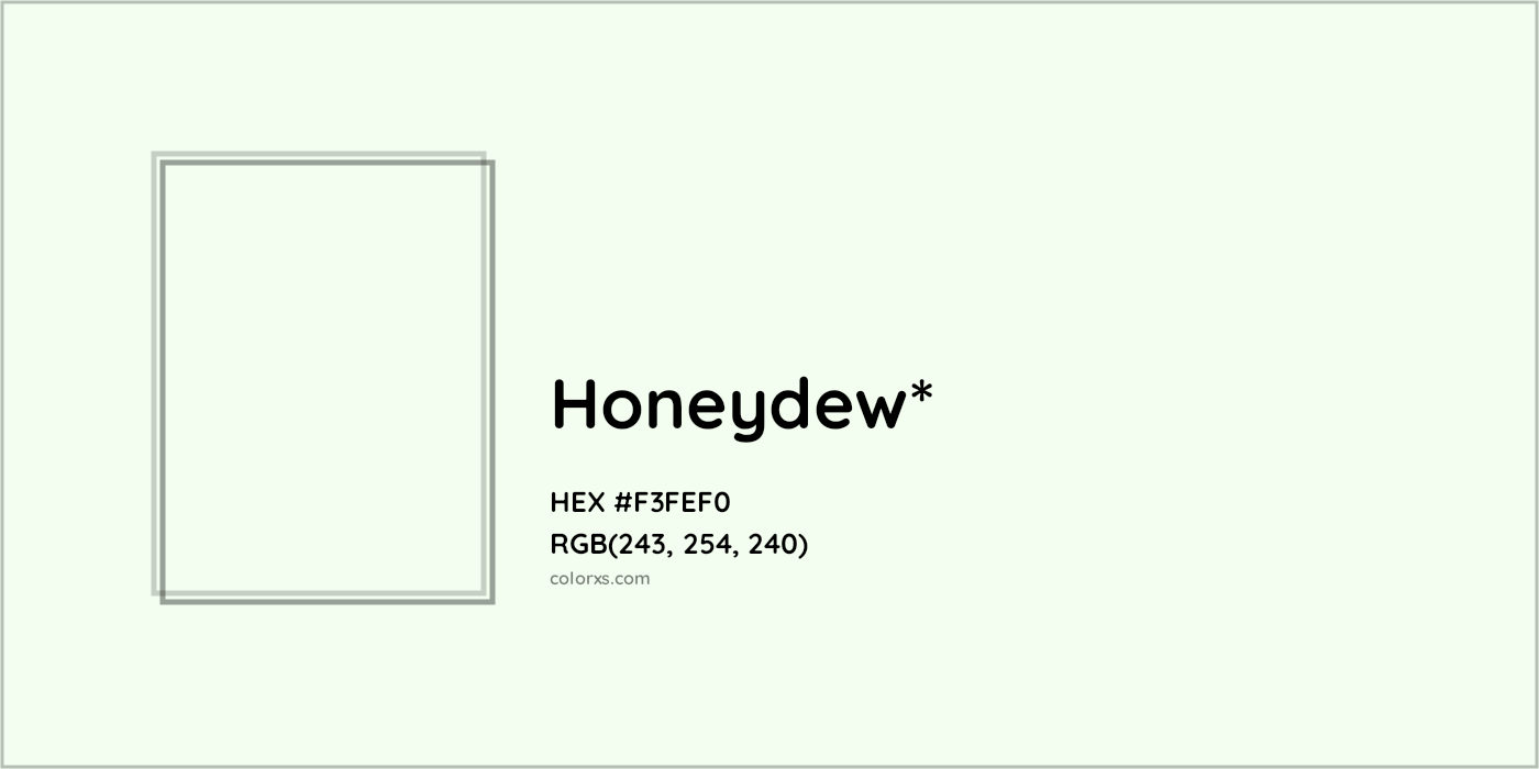 HEX #F3FEF0 Color Name, Color Code, Palettes, Similar Paints, Images