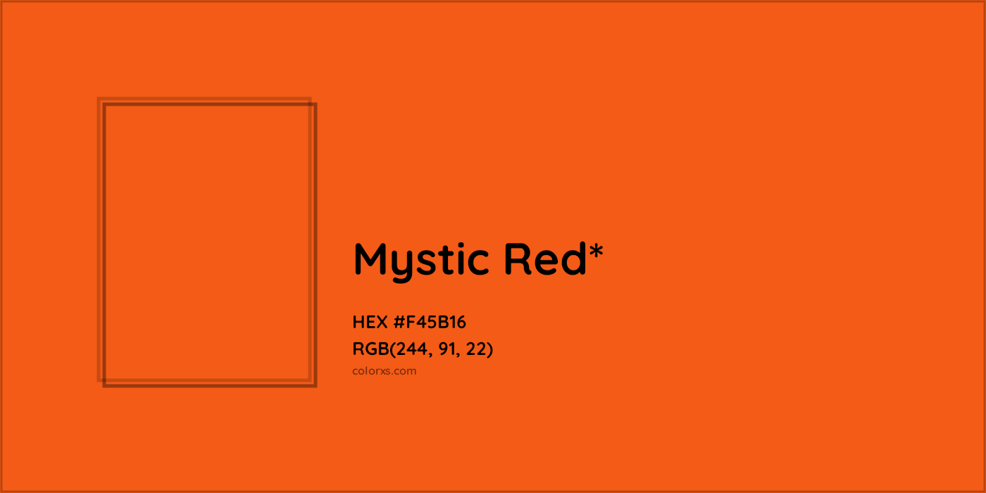 HEX #F45B16 Color Name, Color Code, Palettes, Similar Paints, Images