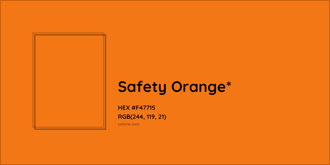 HEX #F47715 Color Name, Color Code, Palettes, Similar Paints, Images