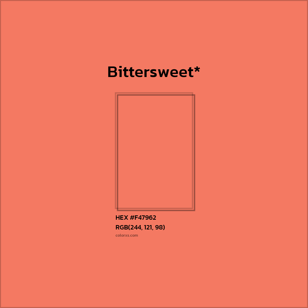 HEX #F47962 Color Name, Color Code, Palettes, Similar Paints, Images