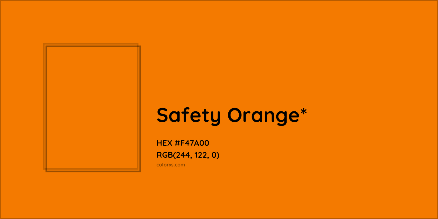 HEX #F47A00 Color Name, Color Code, Palettes, Similar Paints, Images