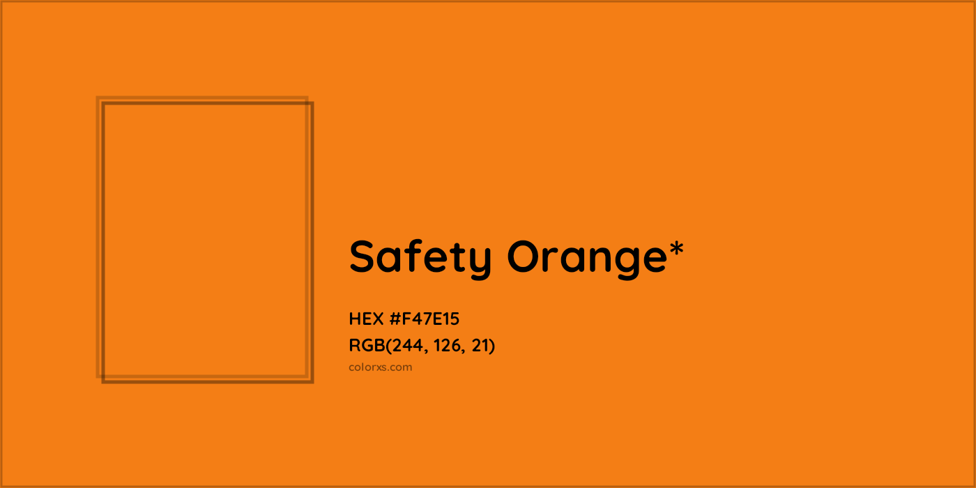 HEX #F47E15 Color Name, Color Code, Palettes, Similar Paints, Images