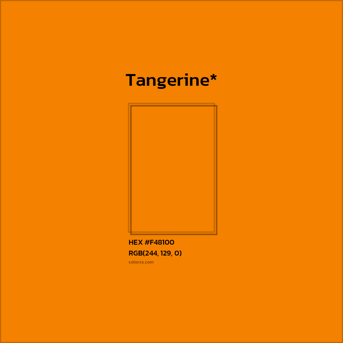 HEX #F48100 Color Name, Color Code, Palettes, Similar Paints, Images