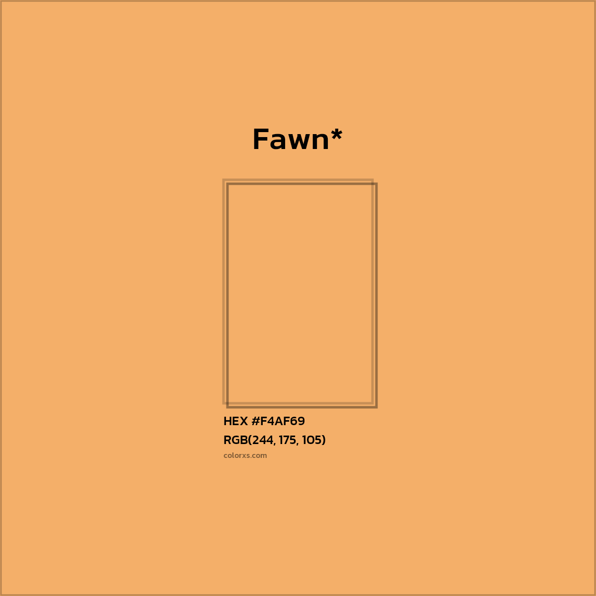 HEX #F4AF69 Color Name, Color Code, Palettes, Similar Paints, Images