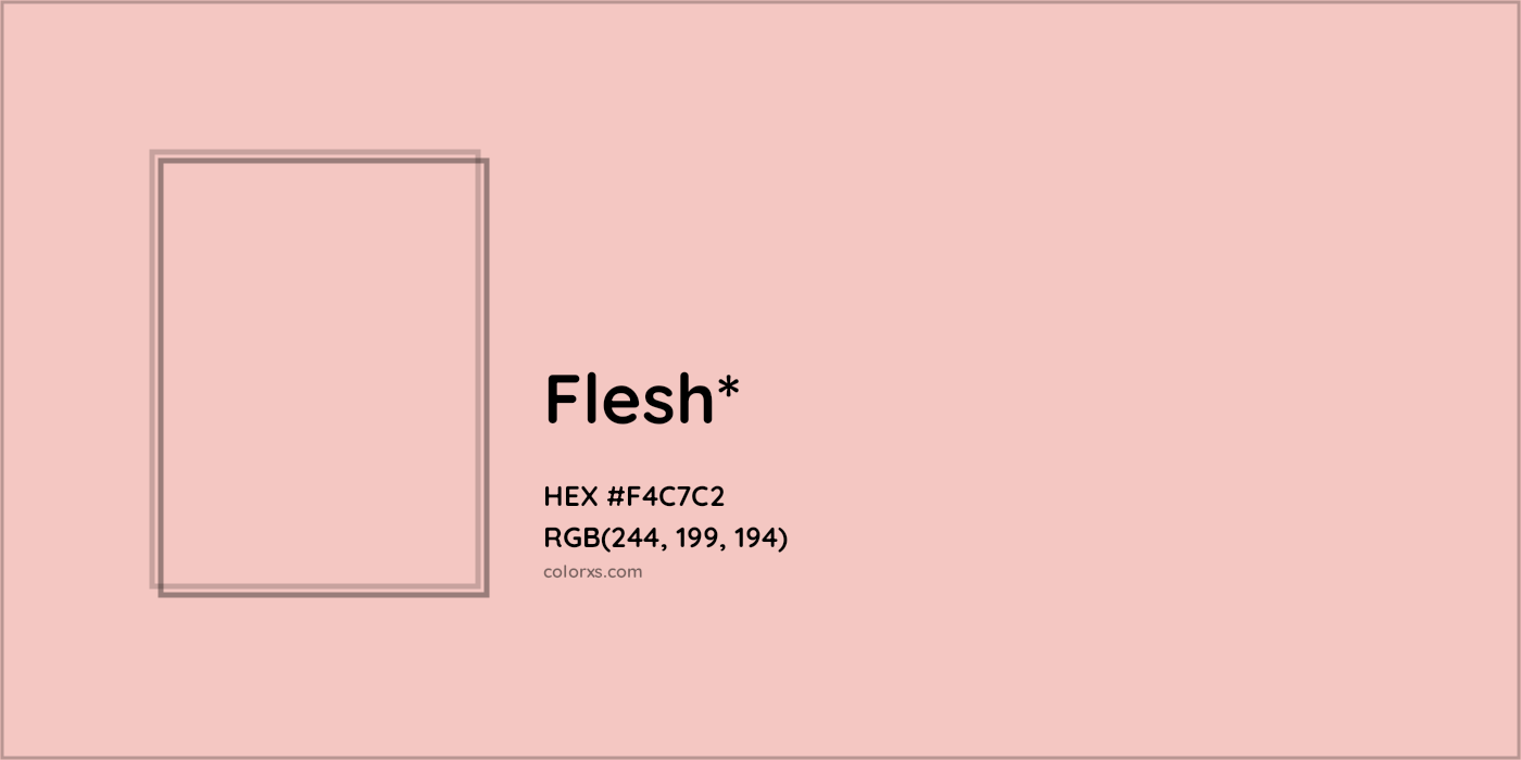 HEX #F4C7C2 Color Name, Color Code, Palettes, Similar Paints, Images