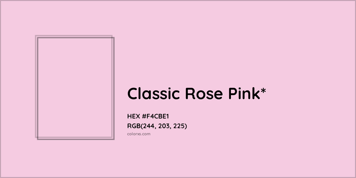 HEX #F4CBE1 Color Name, Color Code, Palettes, Similar Paints, Images