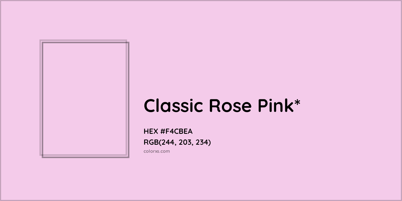 HEX #F4CBEA Color Name, Color Code, Palettes, Similar Paints, Images