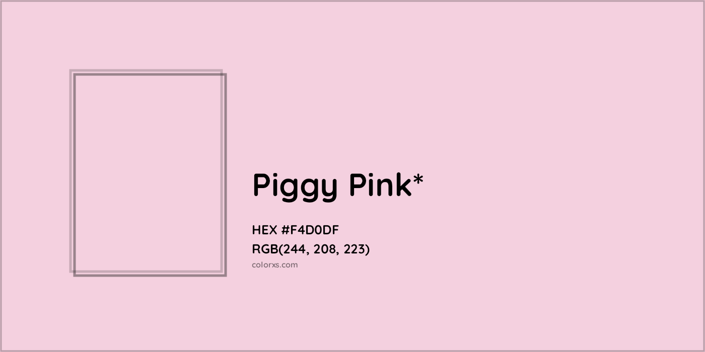 HEX #F4D0DF Color Name, Color Code, Palettes, Similar Paints, Images