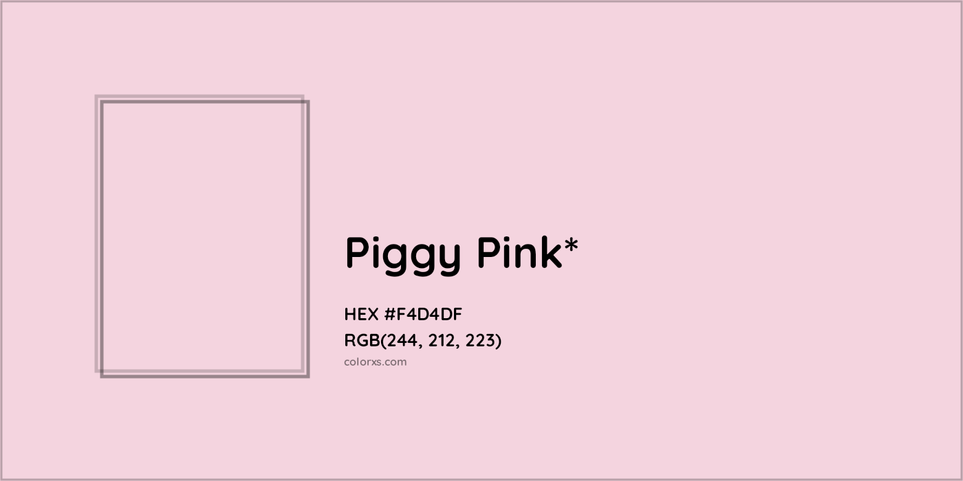 HEX #F4D4DF Color Name, Color Code, Palettes, Similar Paints, Images