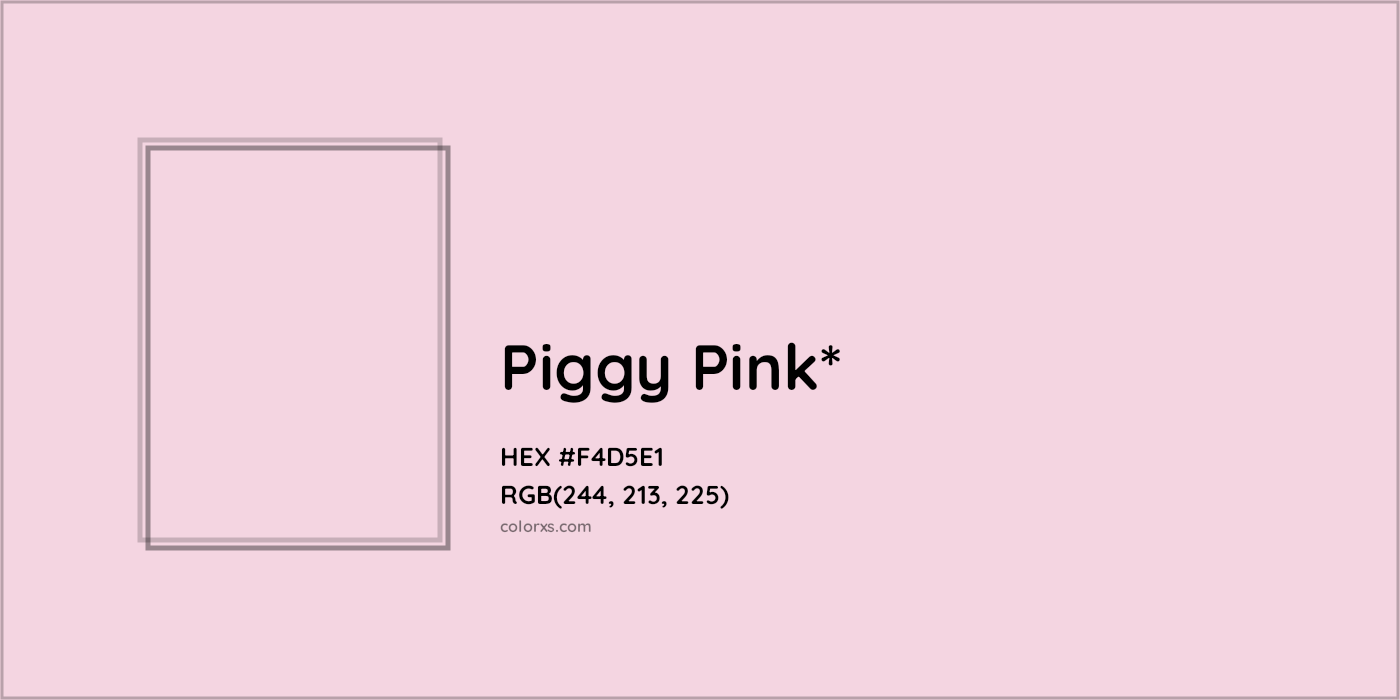 HEX #F4D5E1 Color Name, Color Code, Palettes, Similar Paints, Images