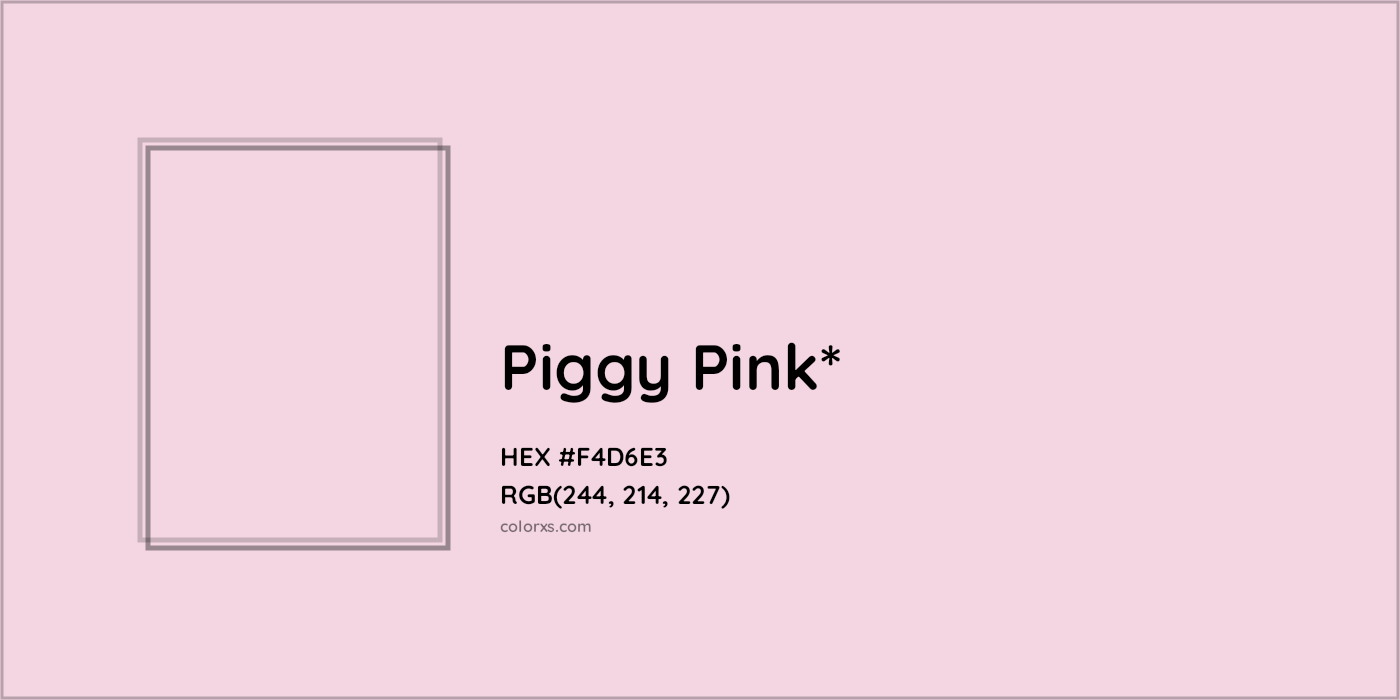 HEX #F4D6E3 Color Name, Color Code, Palettes, Similar Paints, Images