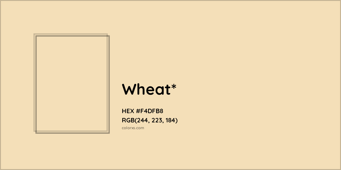 HEX #F4DFB8 Color Name, Color Code, Palettes, Similar Paints, Images