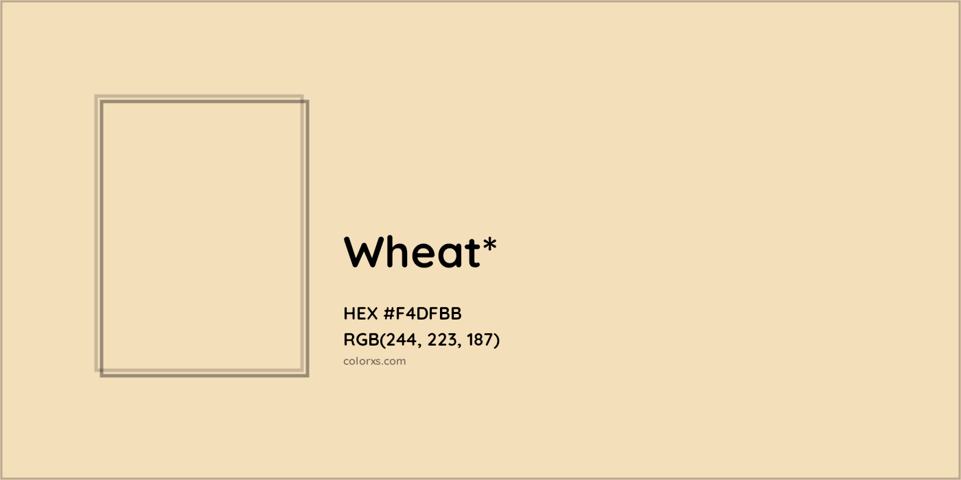 HEX #F4DFBB Color Name, Color Code, Palettes, Similar Paints, Images