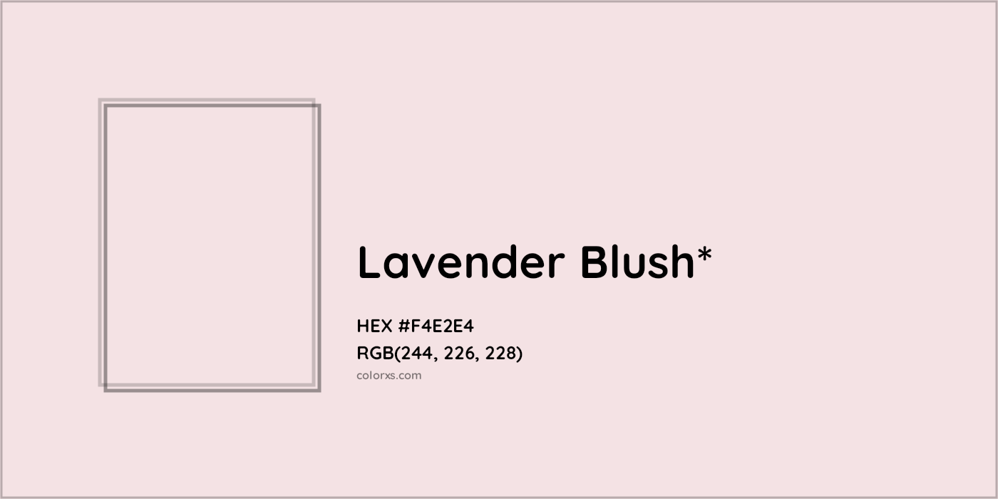 HEX #F4E2E4 Color Name, Color Code, Palettes, Similar Paints, Images