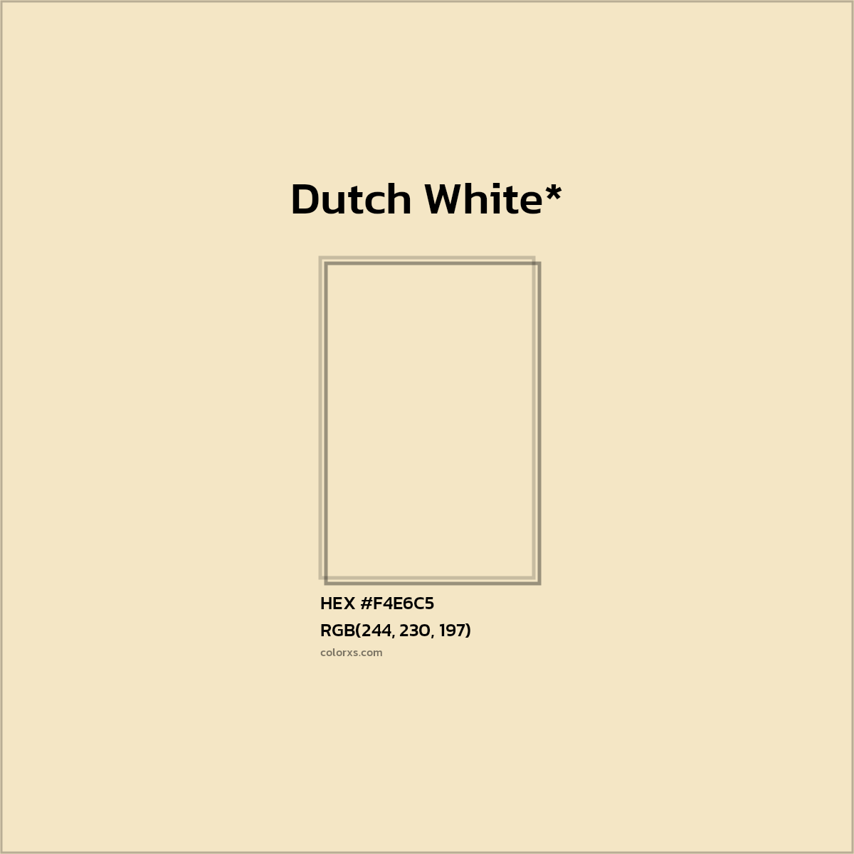 HEX #F4E6C5 Color Name, Color Code, Palettes, Similar Paints, Images