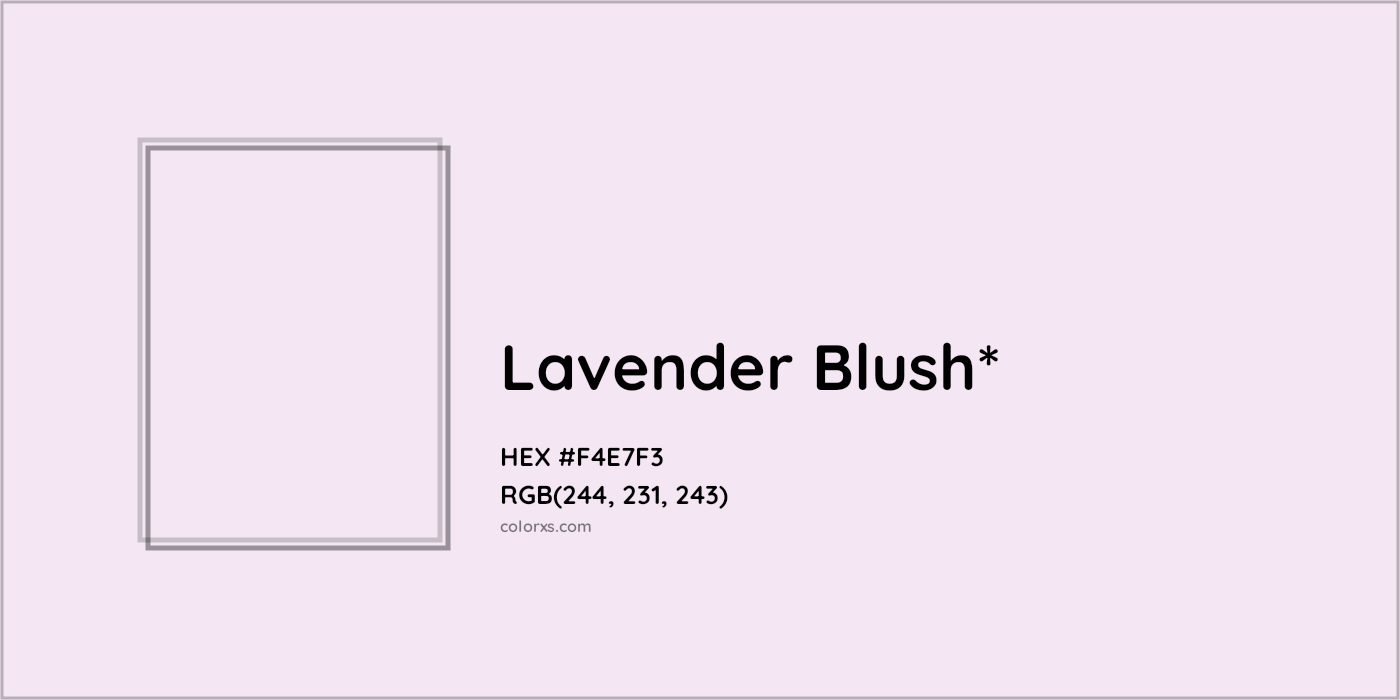 HEX #F4E7F3 Color Name, Color Code, Palettes, Similar Paints, Images