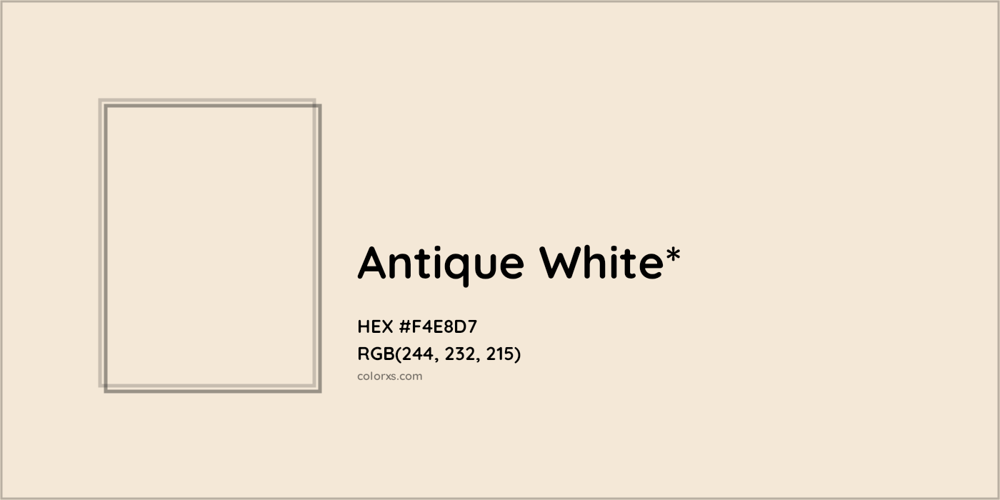HEX #F4E8D7 Color Name, Color Code, Palettes, Similar Paints, Images