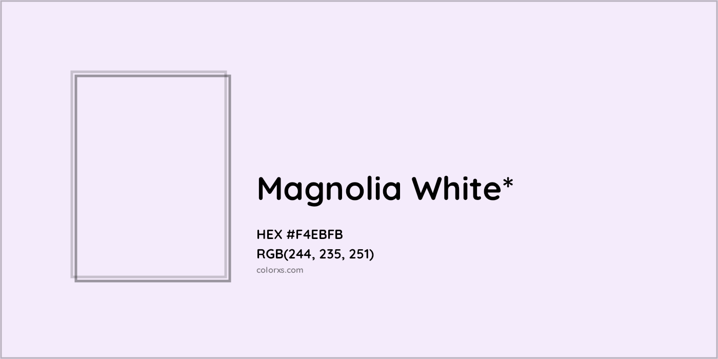 HEX #F4EBFB Color Name, Color Code, Palettes, Similar Paints, Images