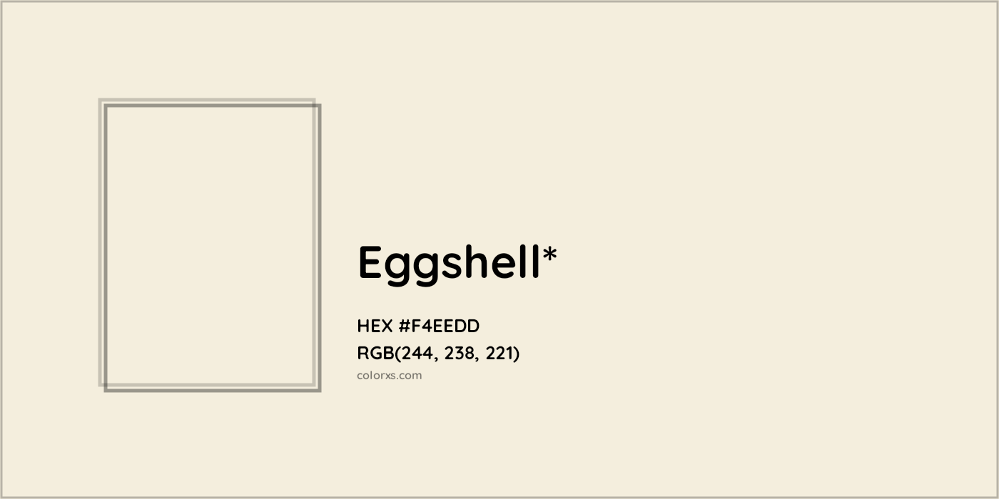 HEX #F4EEDD Color Name, Color Code, Palettes, Similar Paints, Images