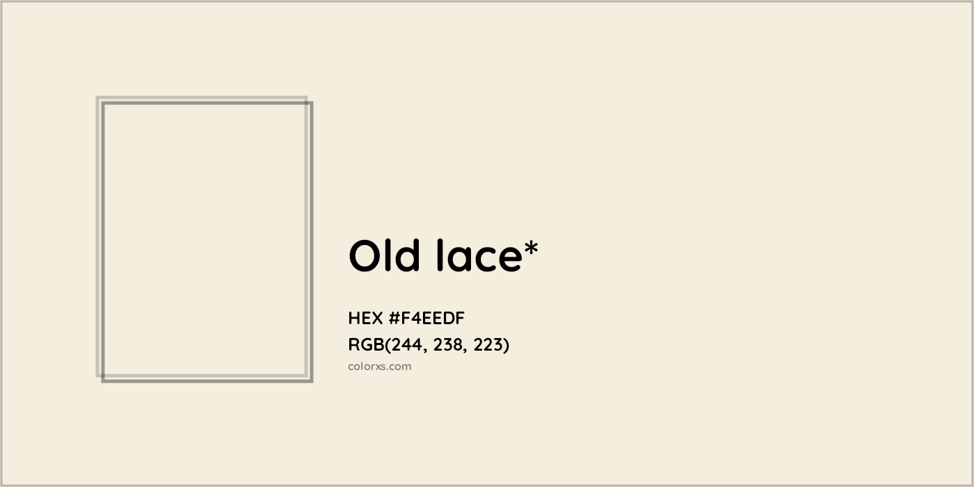 HEX #F4EEDF Color Name, Color Code, Palettes, Similar Paints, Images