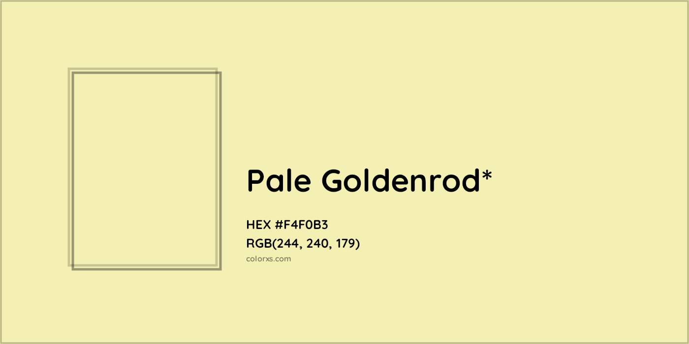 HEX #F4F0B3 Color Name, Color Code, Palettes, Similar Paints, Images