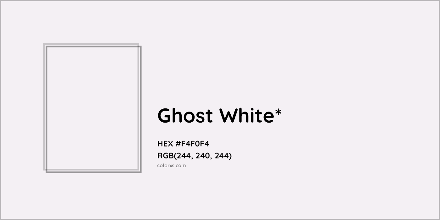 HEX #F4F0F4 Color Name, Color Code, Palettes, Similar Paints, Images