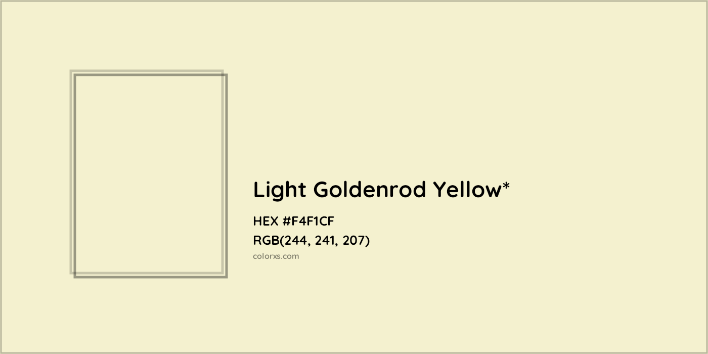 HEX #F4F1CF Color Name, Color Code, Palettes, Similar Paints, Images