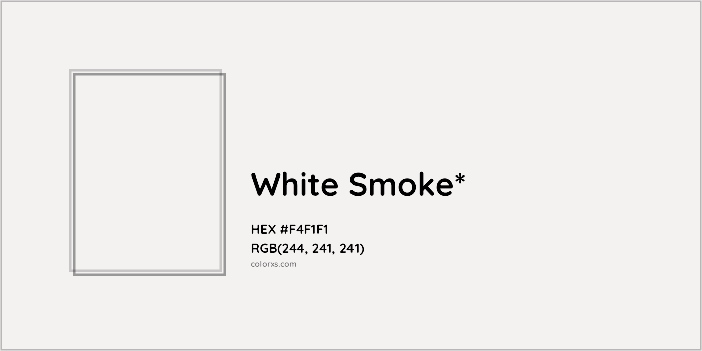 HEX #F4F1F1 Color Name, Color Code, Palettes, Similar Paints, Images