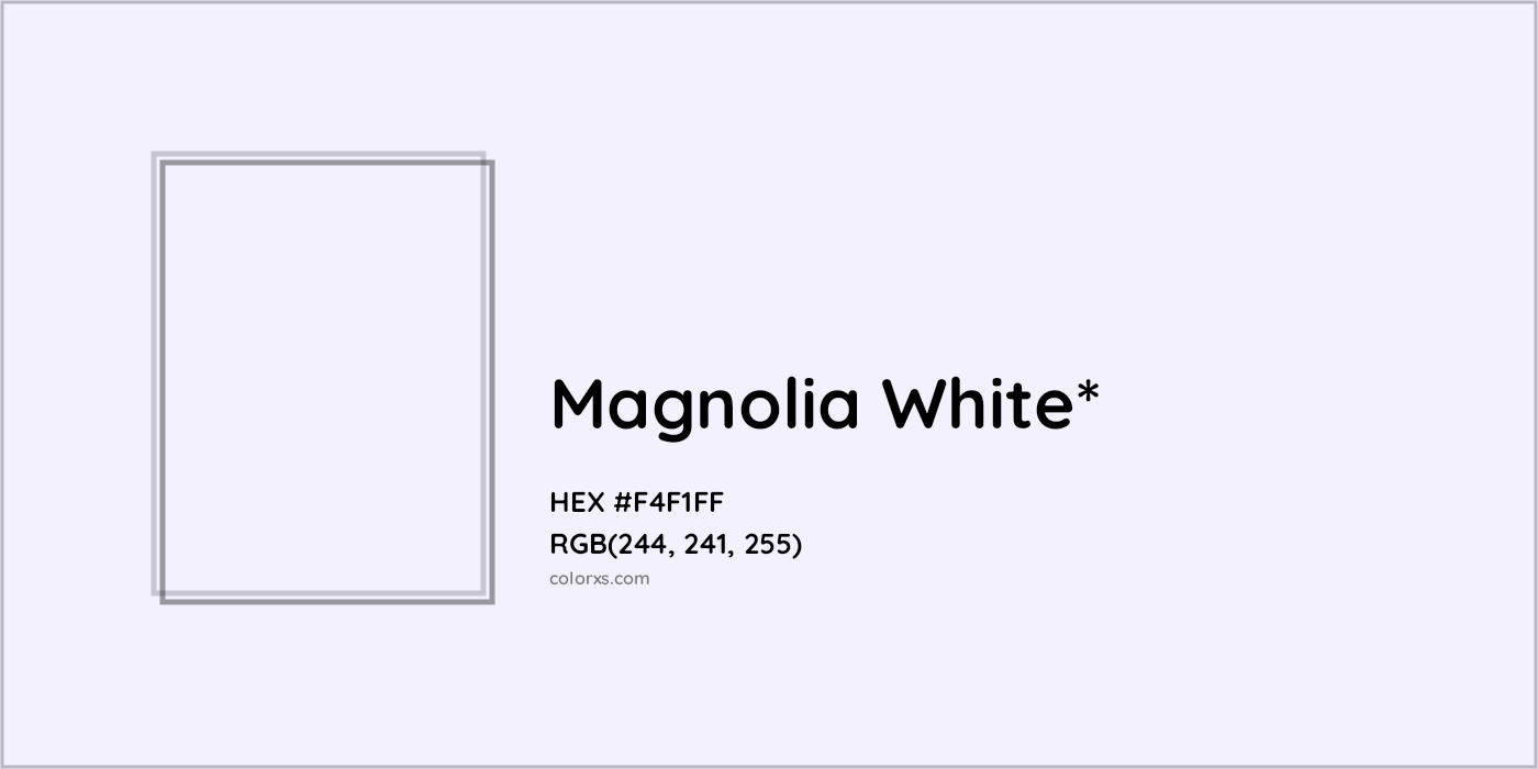HEX #F4F1FF Color Name, Color Code, Palettes, Similar Paints, Images