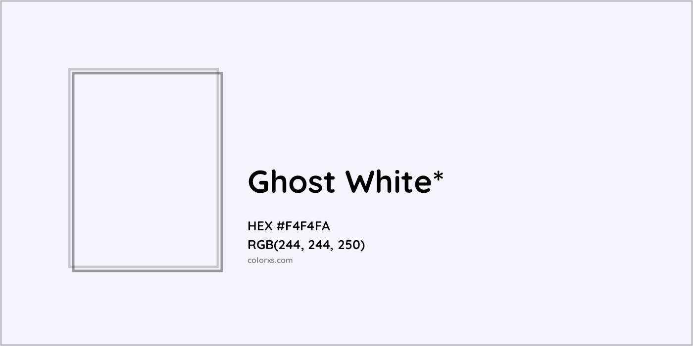 HEX #F4F4FA Color Name, Color Code, Palettes, Similar Paints, Images