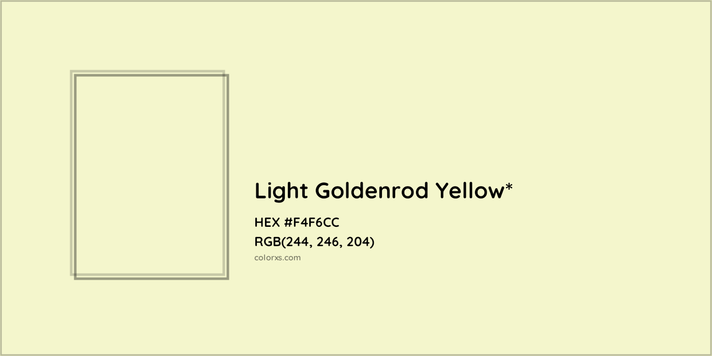 HEX #F4F6CC Color Name, Color Code, Palettes, Similar Paints, Images