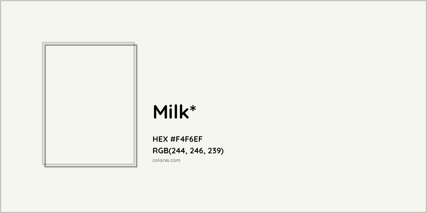 HEX #F4F6EF Color Name, Color Code, Palettes, Similar Paints, Images