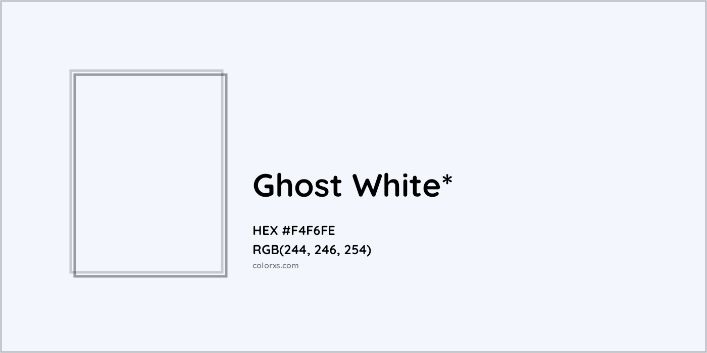 HEX #F4F6FE Color Name, Color Code, Palettes, Similar Paints, Images